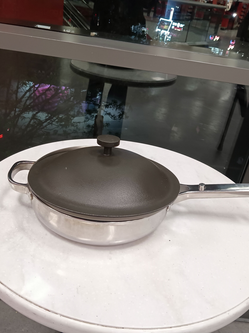 Always Titanium Pan with Black lid